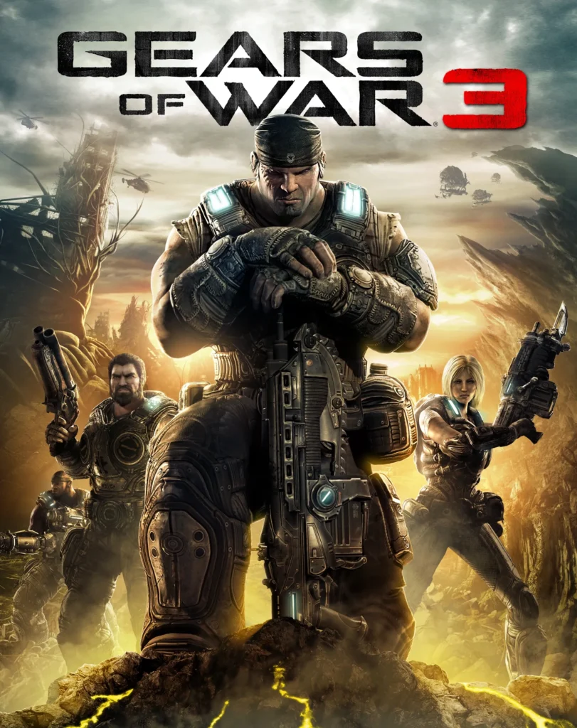 gears of war 3 portada